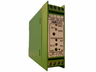 AEC222 - AC/DC RTD Input Temperature Signal Trip-Transmitter/Isolator