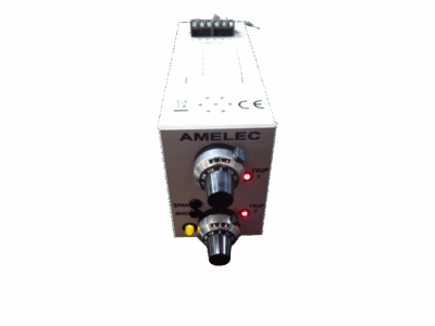 ADT111C - Temperature/Thermocouple Trip Amplifier with Single Ten Turn Dial Calibrated for set point (Dual dial image shown)